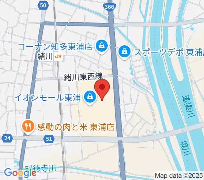 タワーレコード東浦店の地図