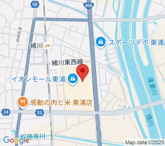 タワーレコード東浦店の地図