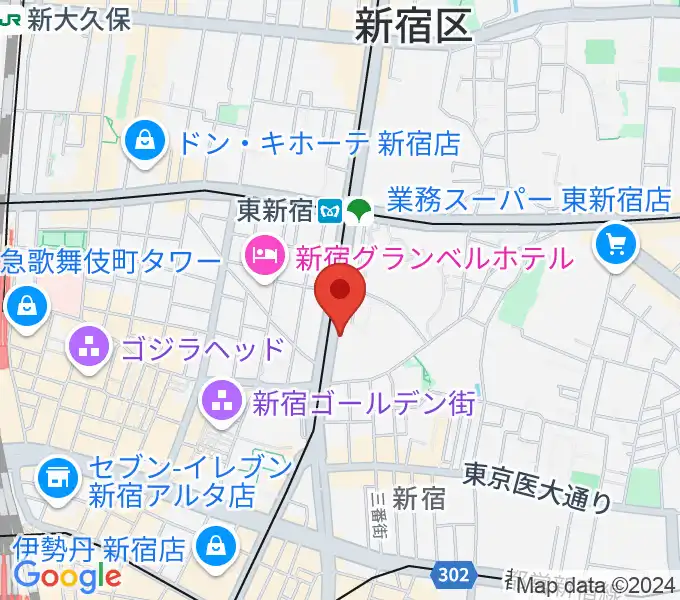 新宿SACT!の地図