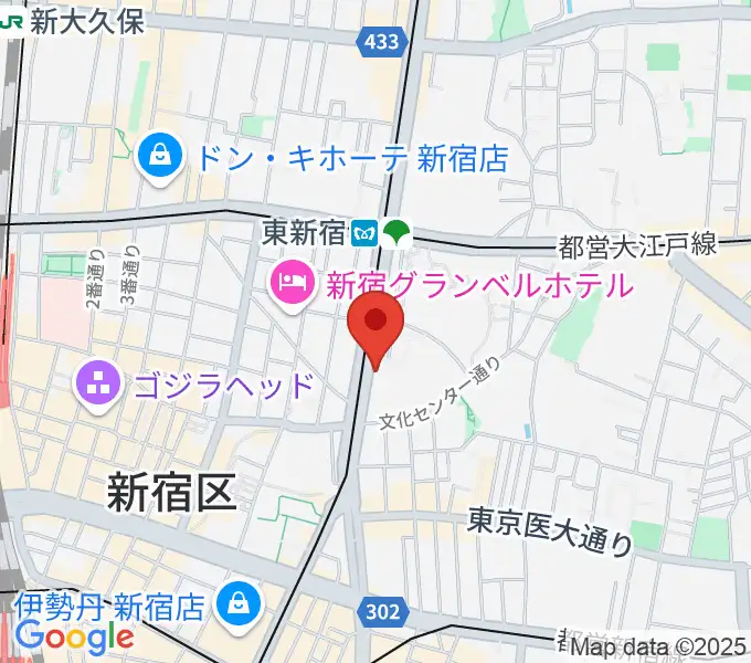 新宿SACT!の地図