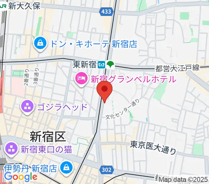 新宿SACT!の地図