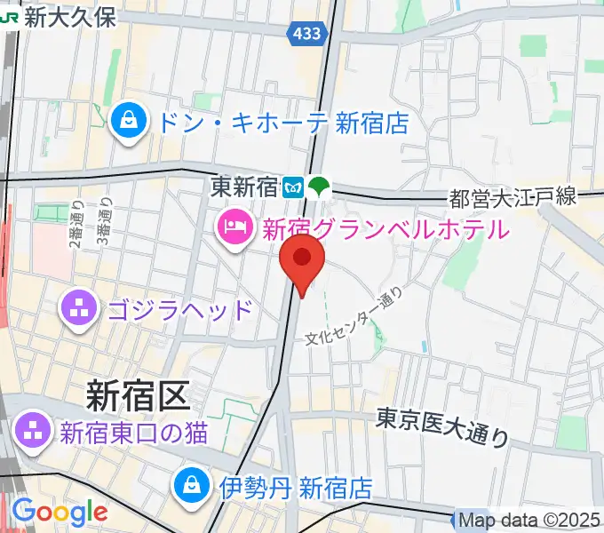 新宿SACT!の地図