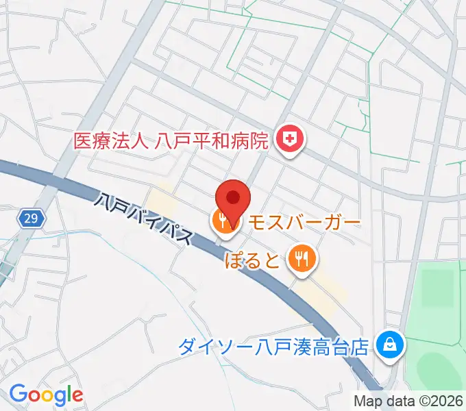 TSUTAYA 湊高台店の地図
