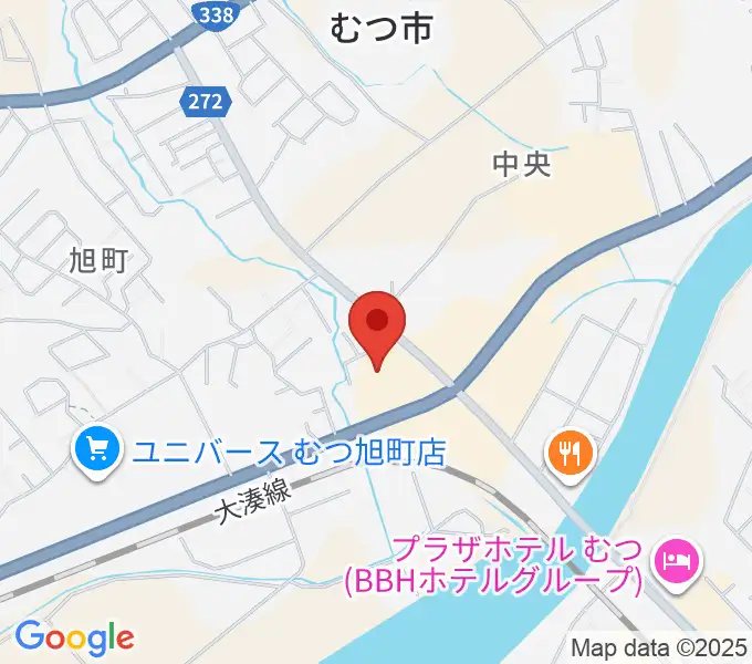TSUTAYA むつ店の地図