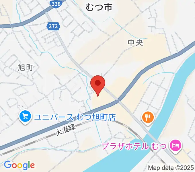 TSUTAYA むつ店の地図