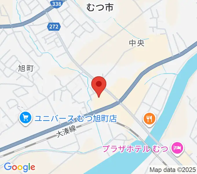TSUTAYA むつ店の地図