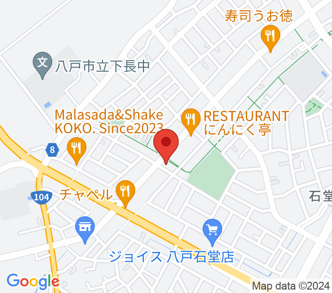 TSUTAYA石堂店の場所