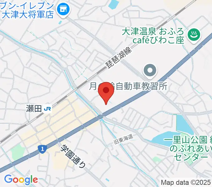 平和書店 TSUTAYA アル・プラザ瀬田店の地図