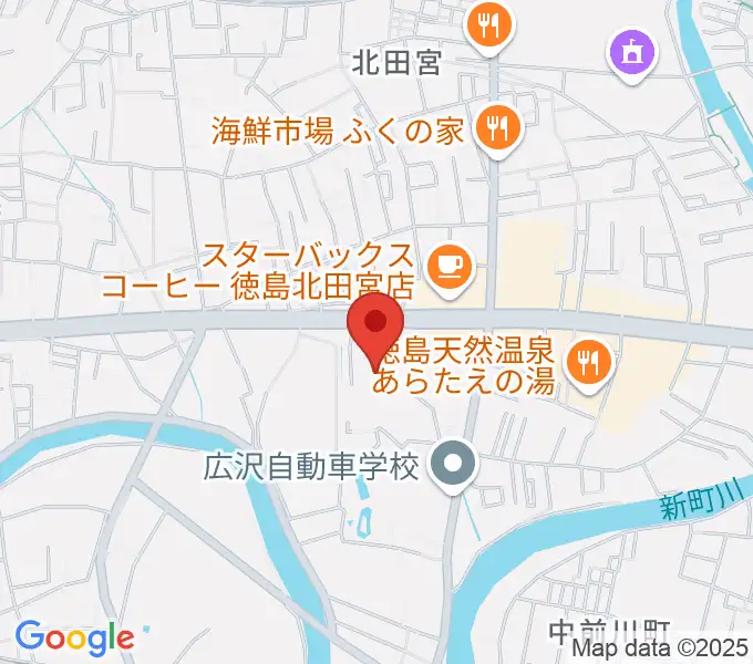 TSUTAYA 田宮店の地図