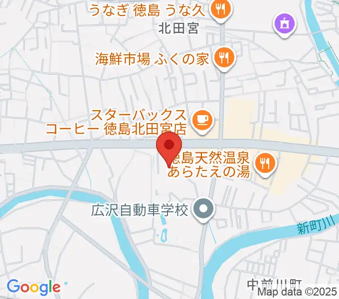 TSUTAYA 田宮店の地図