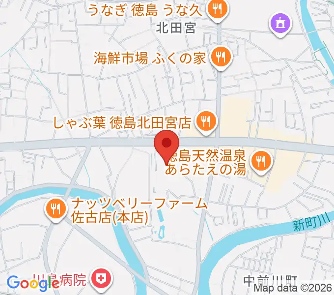 TSUTAYA 田宮店の地図