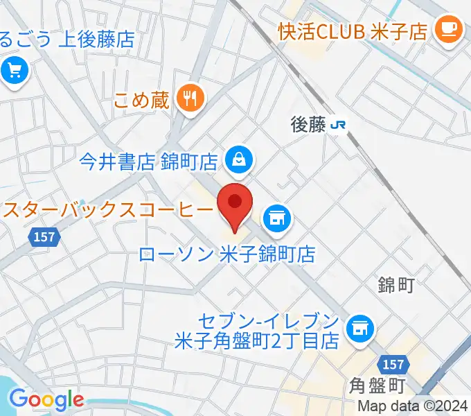 TSUTAYA 角盤町店の地図