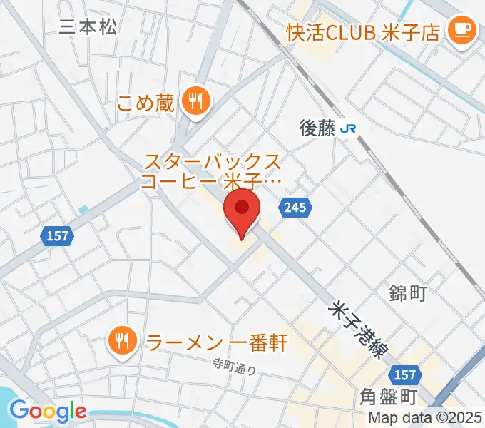 TSUTAYA 角盤町店の地図