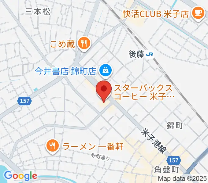 TSUTAYA 角盤町店の地図