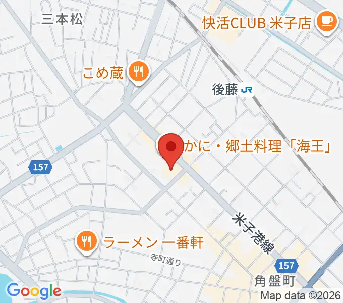 TSUTAYA 角盤町店の地図