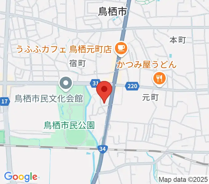 ゲオ鳥栖店の地図