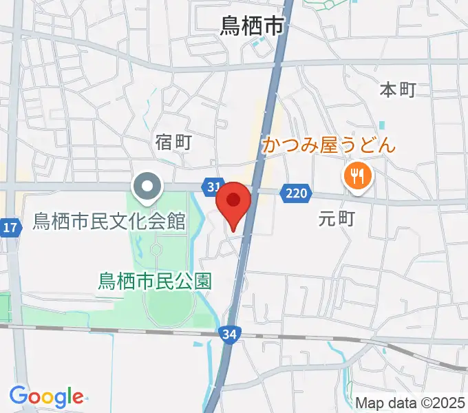 ゲオ鳥栖店の地図