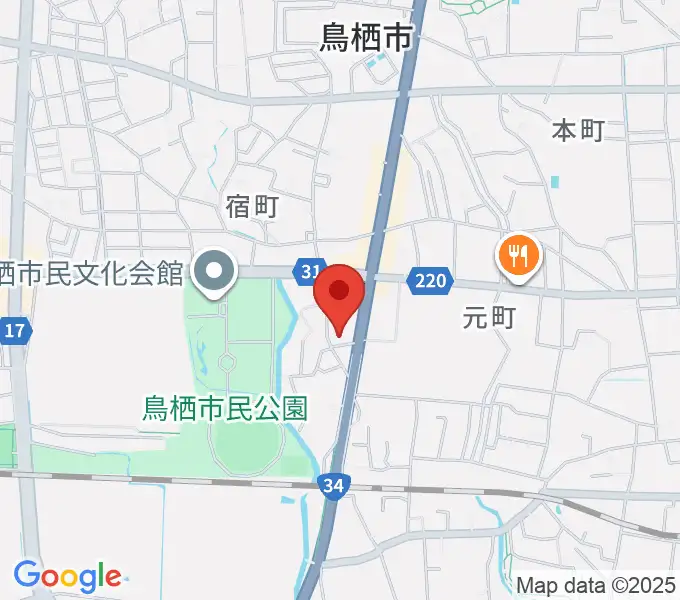 ゲオ鳥栖店の地図