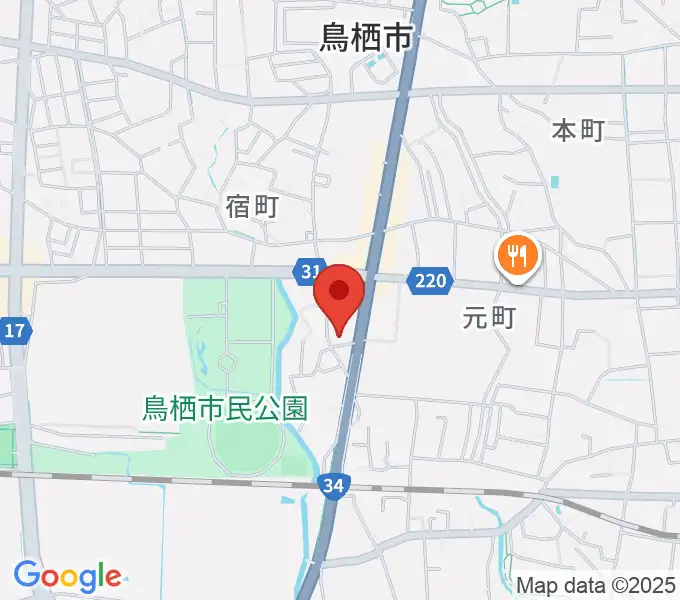 ゲオ鳥栖店の地図