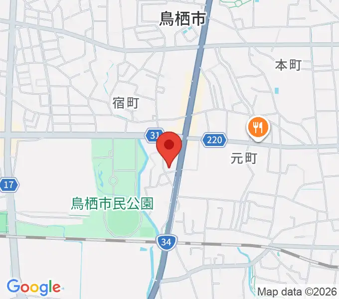 ゲオ鳥栖店の地図