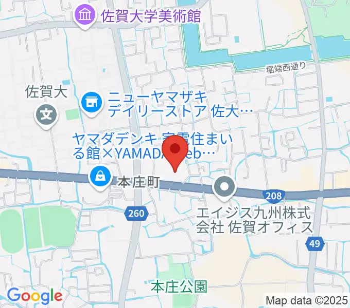 ゲオ佐賀南部バイパス店の地図