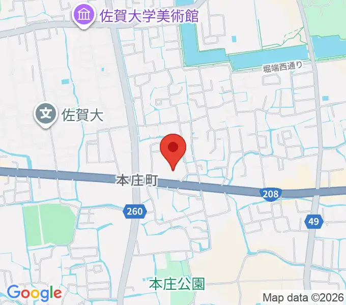ゲオ佐賀南部バイパス店の地図