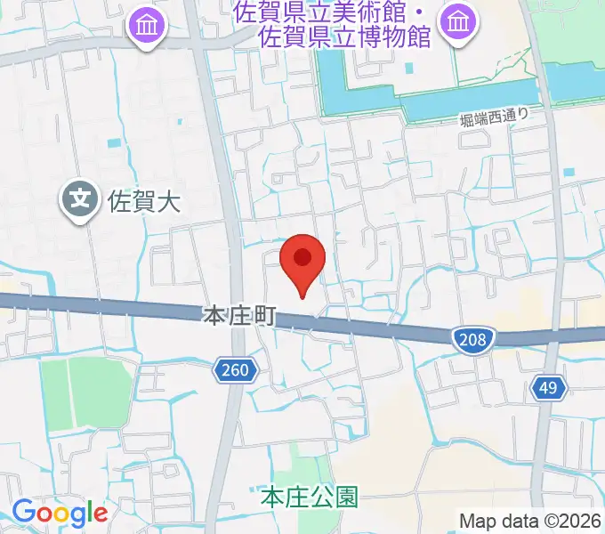 ゲオ佐賀南部バイパス店の地図