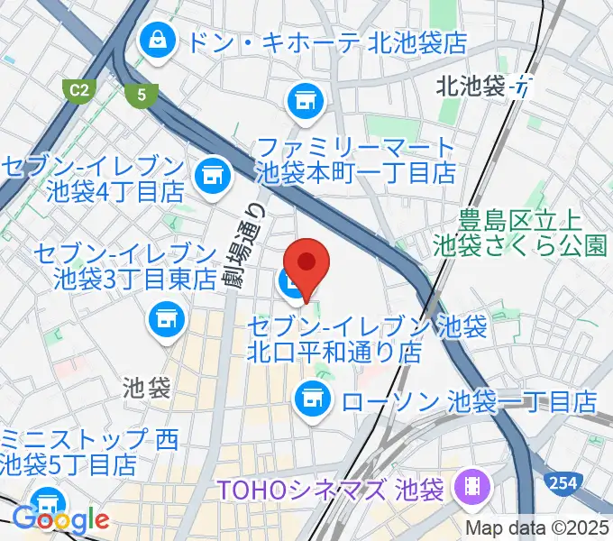 SOMETHIN' Jazz Clubの地図
