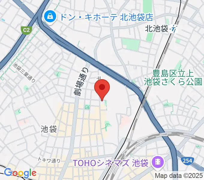 SOMETHIN' Jazz Clubの地図