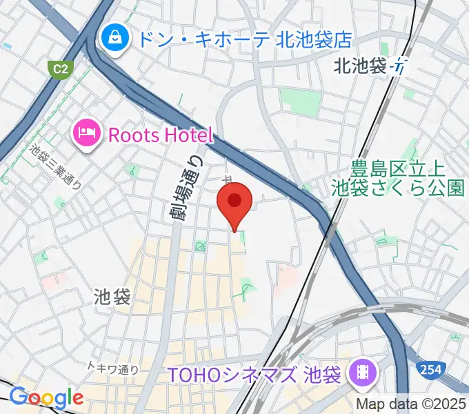 SOMETHIN' Jazz Clubの地図