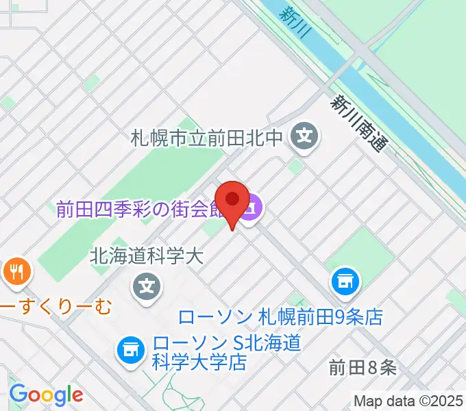 佐藤ピアノ教室の地図