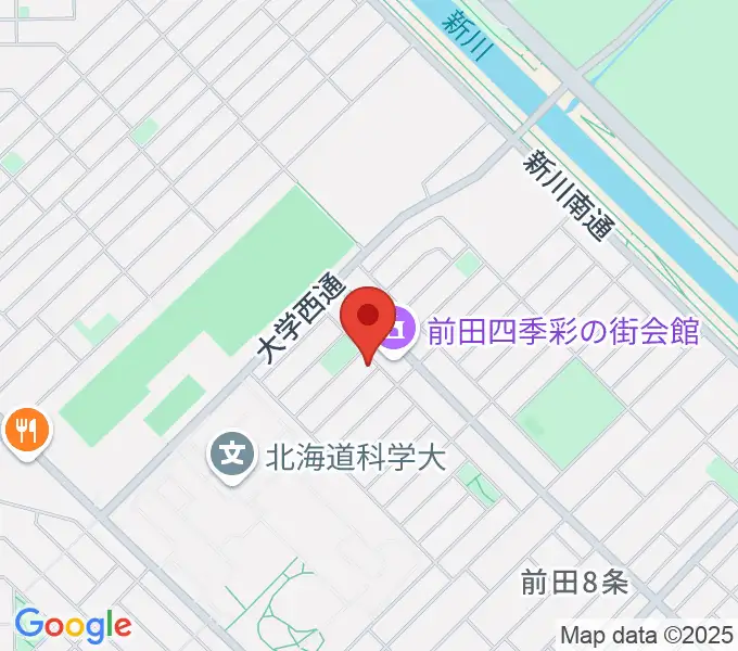 佐藤ピアノ教室の地図