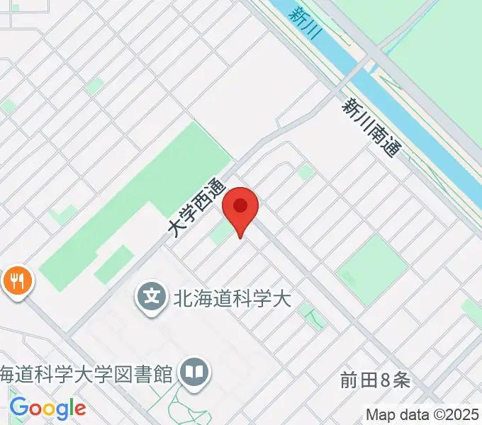 佐藤ピアノ教室の地図