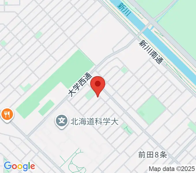 佐藤ピアノ教室の地図