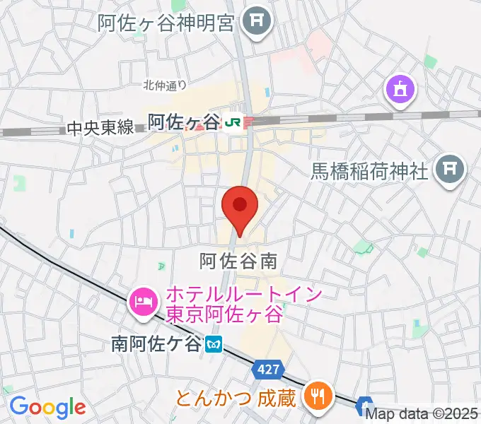 阿佐ヶ谷ネクストサンデーの地図