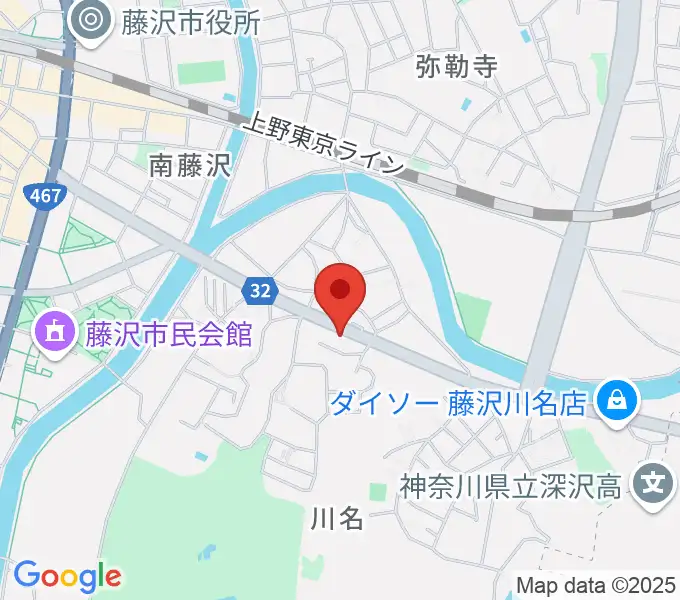 ギターの処方箋TAKAMURAの地図