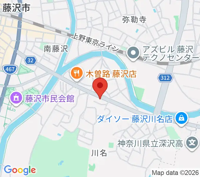 ギターの処方箋TAKAMURAの地図