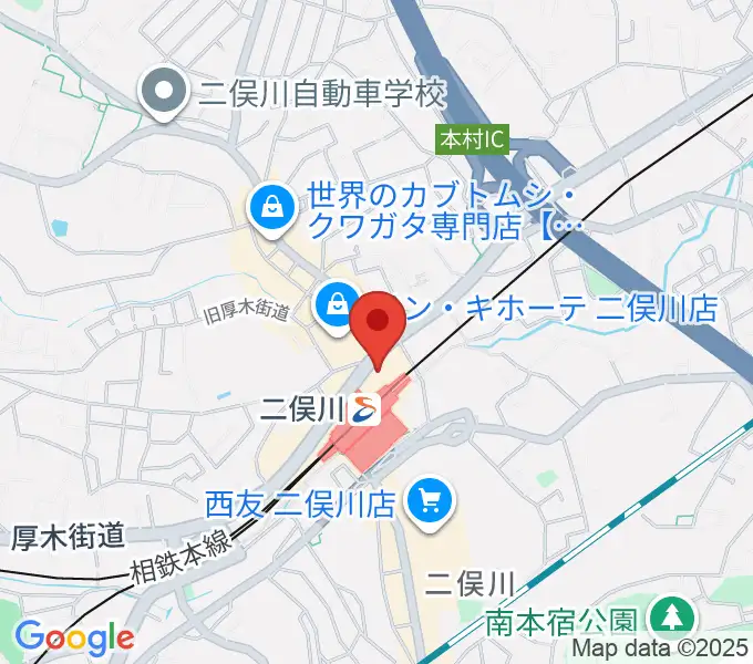 横浜市旭区民文化センターサンハートの地図