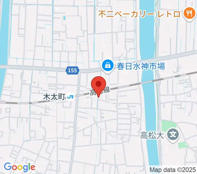 MK MUSIC STUDIOの地図