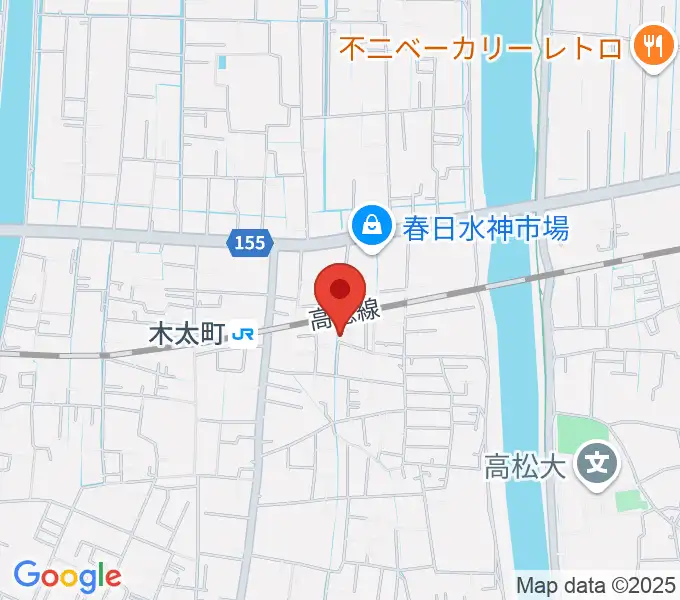 MK MUSIC STUDIOの地図