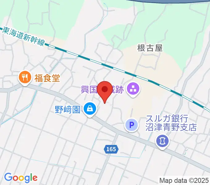 ピアチェ音楽教室の地図