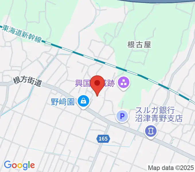 ピアチェ音楽教室の地図