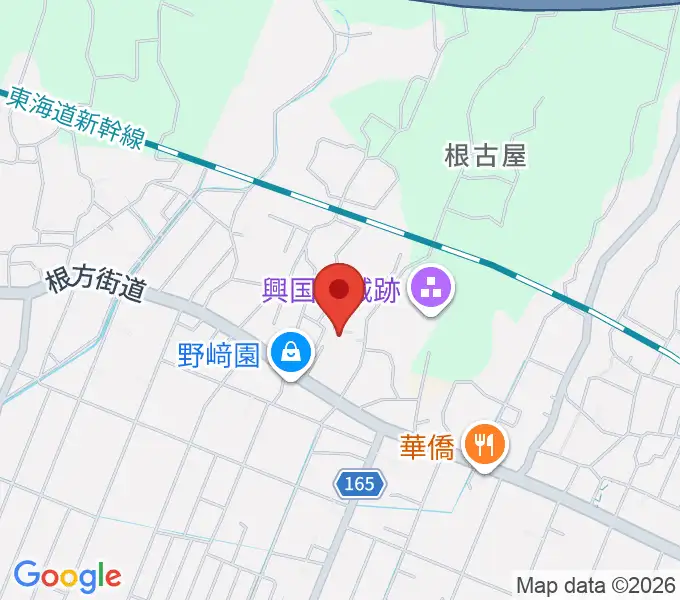 ピアチェ音楽教室の地図