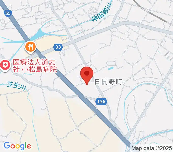 平惣ゲオ小松島店の地図