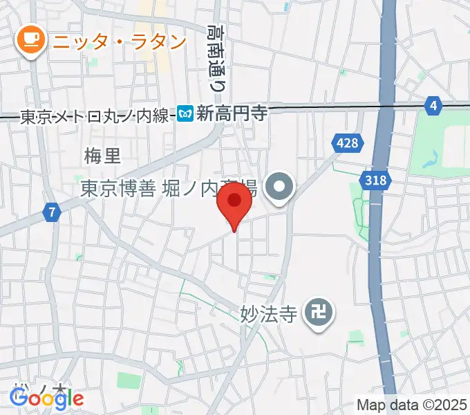 Maison de Music 音楽の家の地図