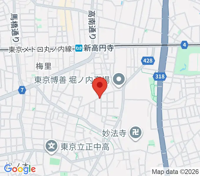 Maison de Music 音楽の家の地図