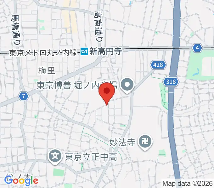 Maison de Music 音楽の家の地図