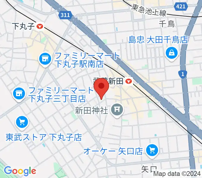 D-plus-stockの地図