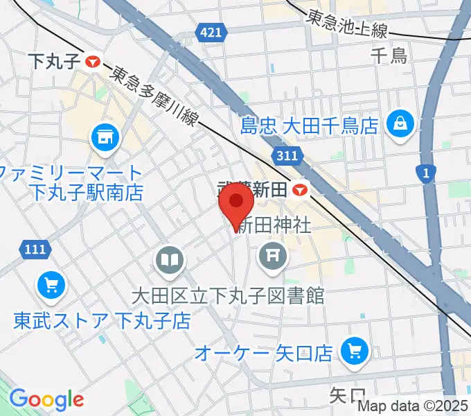 D-plus-stockの地図