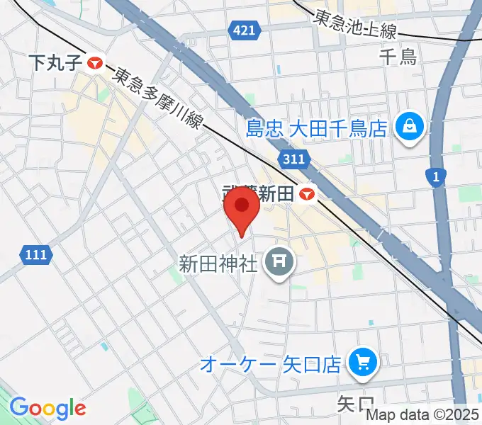D-plus-stockの地図